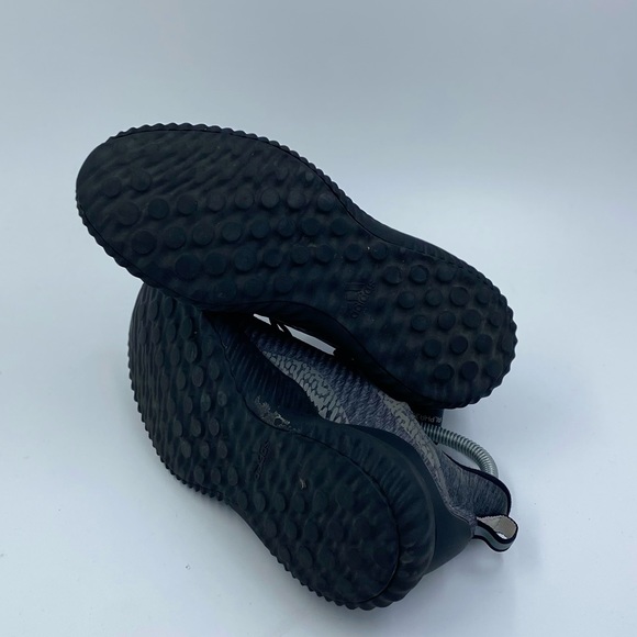 Adidas Alphabounce Running Sneakers Womens Size 6 Black Gray Athletic Shoes - Picture 4 of 6